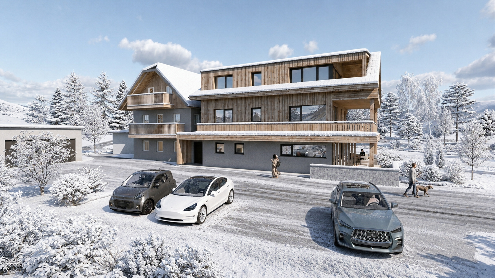 Urlaub in Österreich, im Das Mühlrad Appartements und Chalet